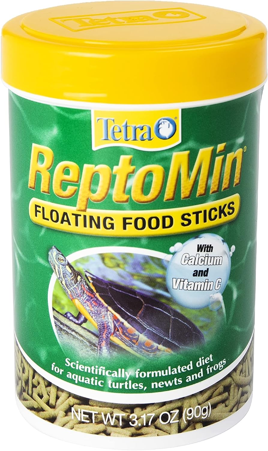 Fuzzy Acres Rodents Dry Reptile Food 3.17 oz Tetra ReptoMin Floating Food Sticks